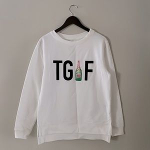 TGIF womens crewneck sweatshirt